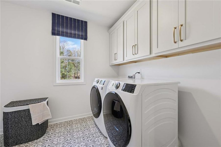 Furnished interior view inside a new home in Arbors at Richland Creek, Buford (Image 40).