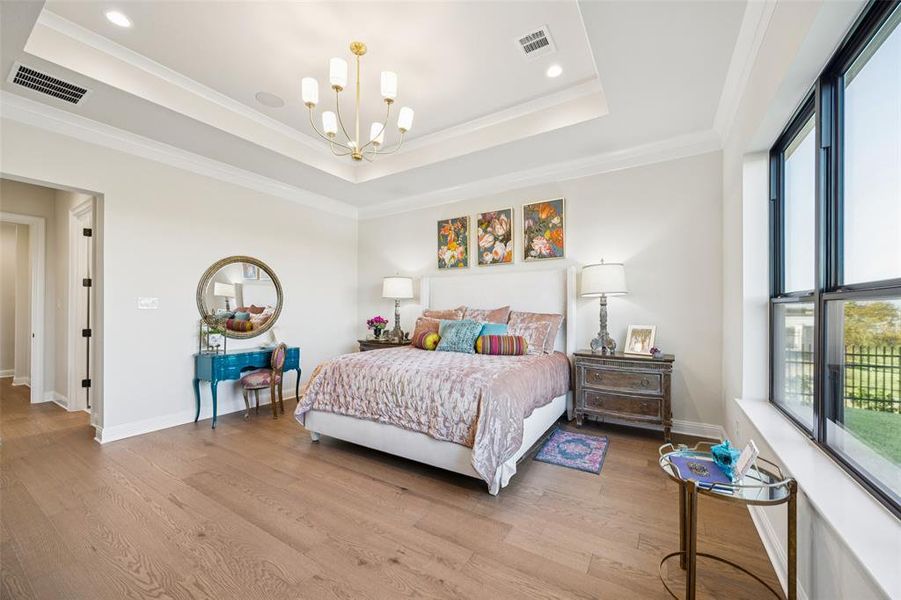 Furnished interior view inside a new home in , Frisco (Image 19).