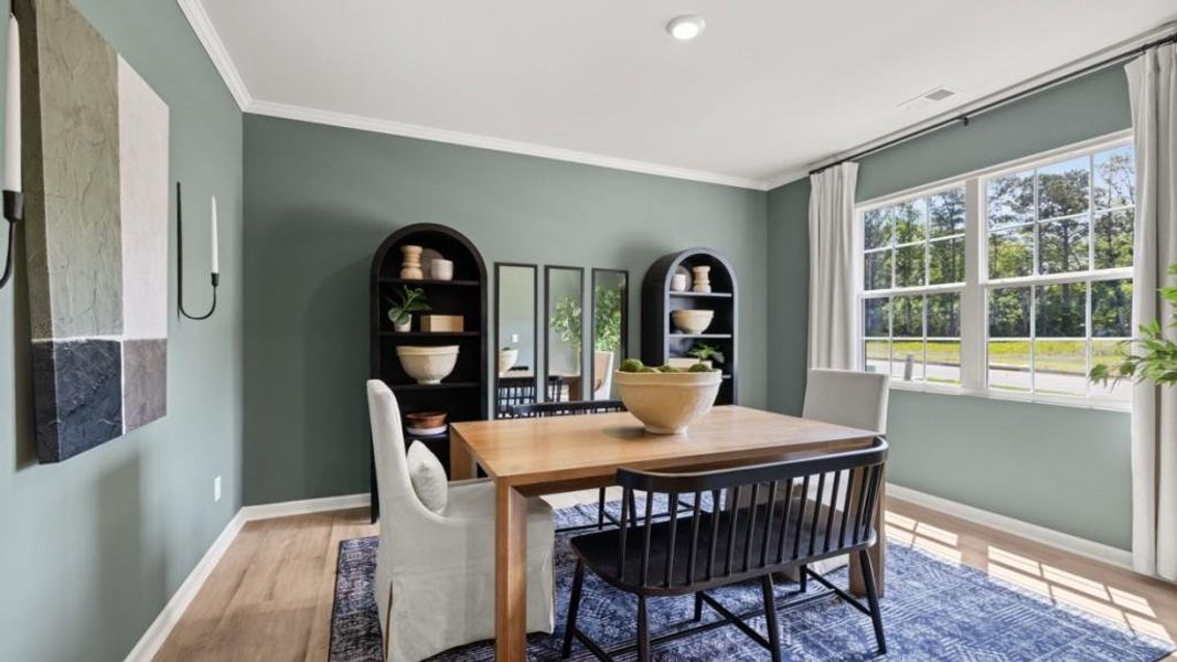 Furnished interior view inside a new home in Fairhaven, Lithia Springs (Image 12).