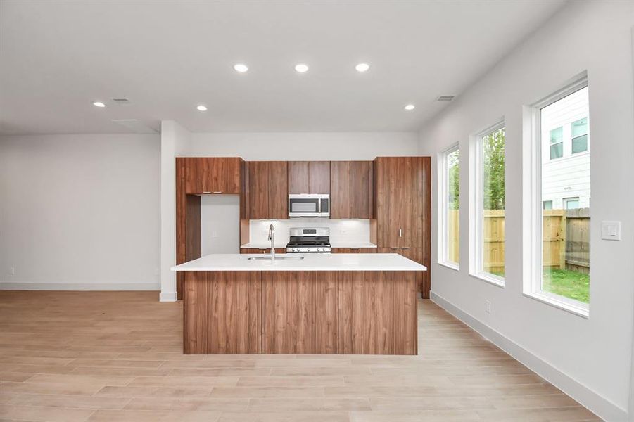 European Style Cabinetry in the Kitchen