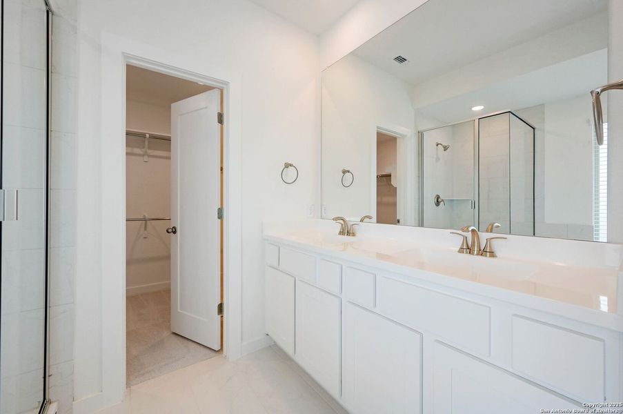 Furnished interior in a model home at Legacy at Lake Dunlap in New Braunfels (Image 12). Furnished interior in a model home at Legacy at Lake Dunlap in New Braunfels (Image 12).