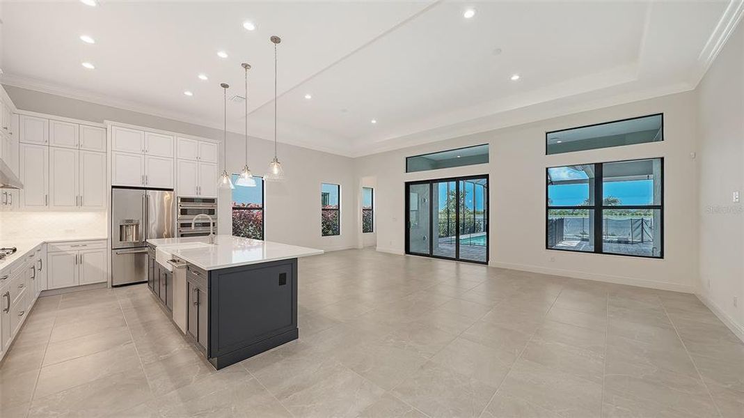 Furnished interior view inside a new home in , Nokomis (Image 6).