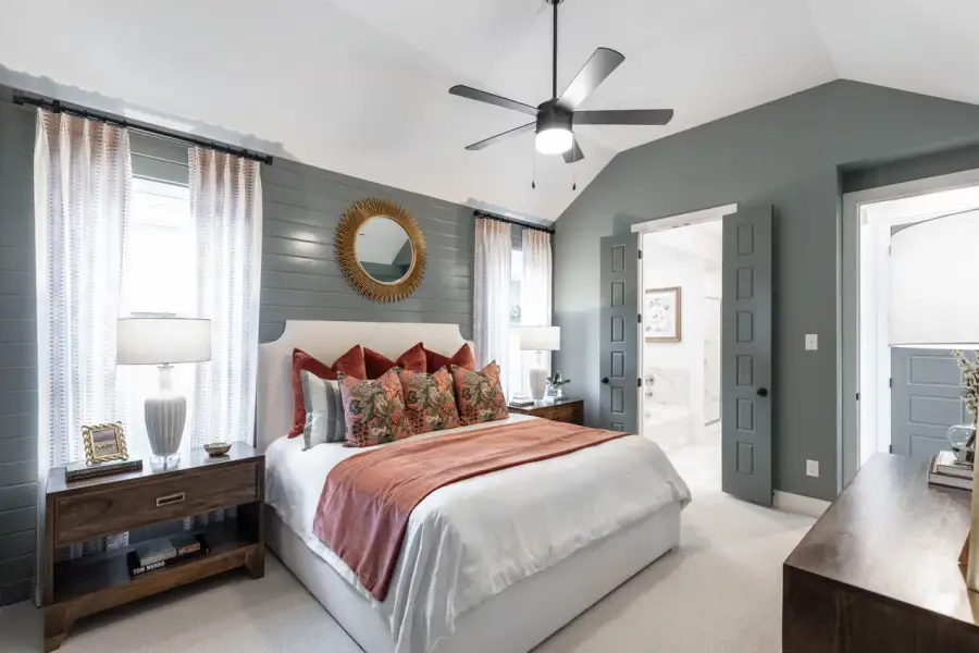 Representative Primary Bedroom - some options shown
