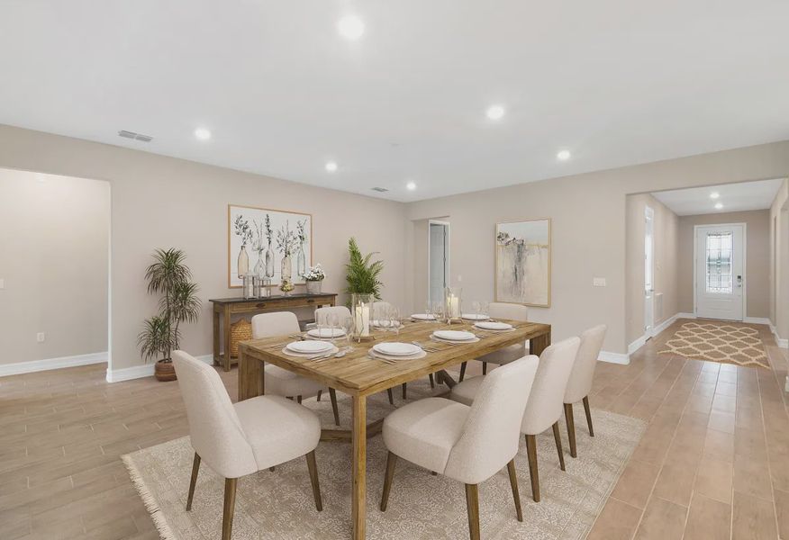 Virtually Staged Dining - 29 of 34 Virtually Staged Dining - 29 of 34