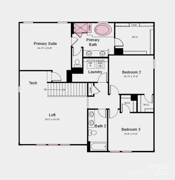 Additional Highlights Include: Gourmet kitchen, soaking tub and shower with ledge in primary bath, study in place of flex, and sunroom.