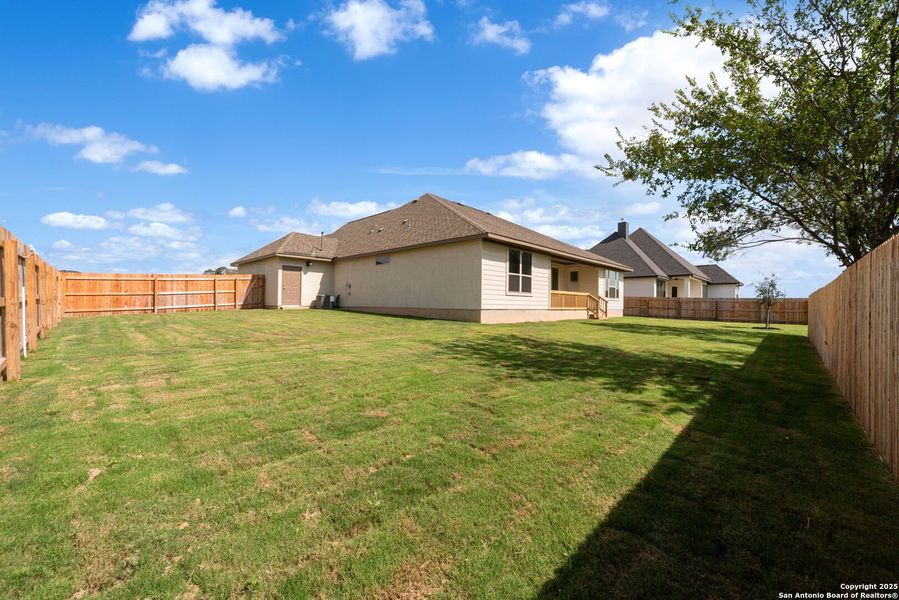 Exterior details and patio area of a home in , Castroville (Image 24). Exterior details and patio area of a home in , Castroville (Image 24).
