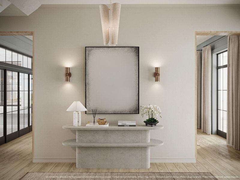 Furnished interior view inside a new home in , Charleston (Image 6).