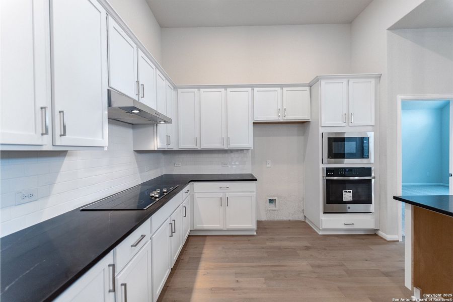 Furnished interior view inside a new home in The Woodlands at Medina Hills, Mico (Image 5).