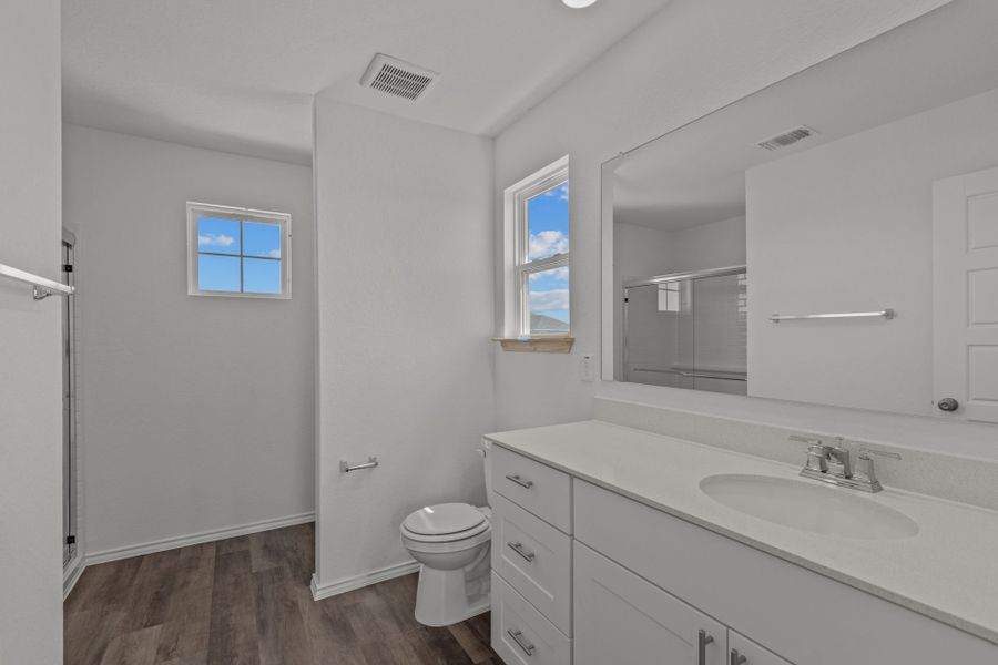 Furnished interior view inside a new home in Horizon Ridge, San Antonio (Image 3).