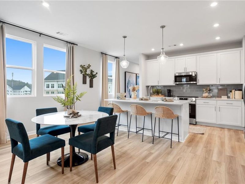 Furnished interior view inside a new home in Stegall Village, Emerson (Image 12).