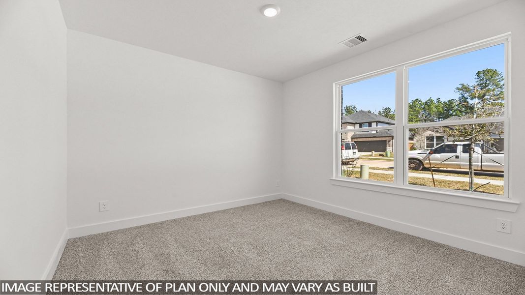 Representative unfurnished interior of a home built from the Emerald by D.R. Horton in Mill Creek Estates, Magnolia (Image 19). Representative unfurnished interior of a home built from the Emerald by D.R. Horton in Mill Creek Estates, Magnolia (Image 19).