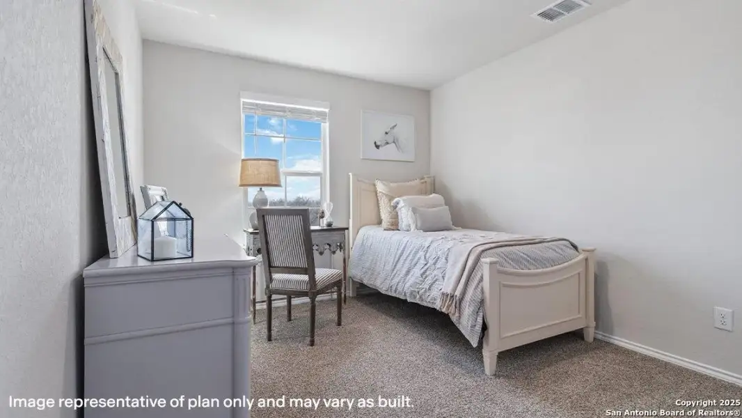 Furnished interior view inside a new home in , San Antonio (Image 16).