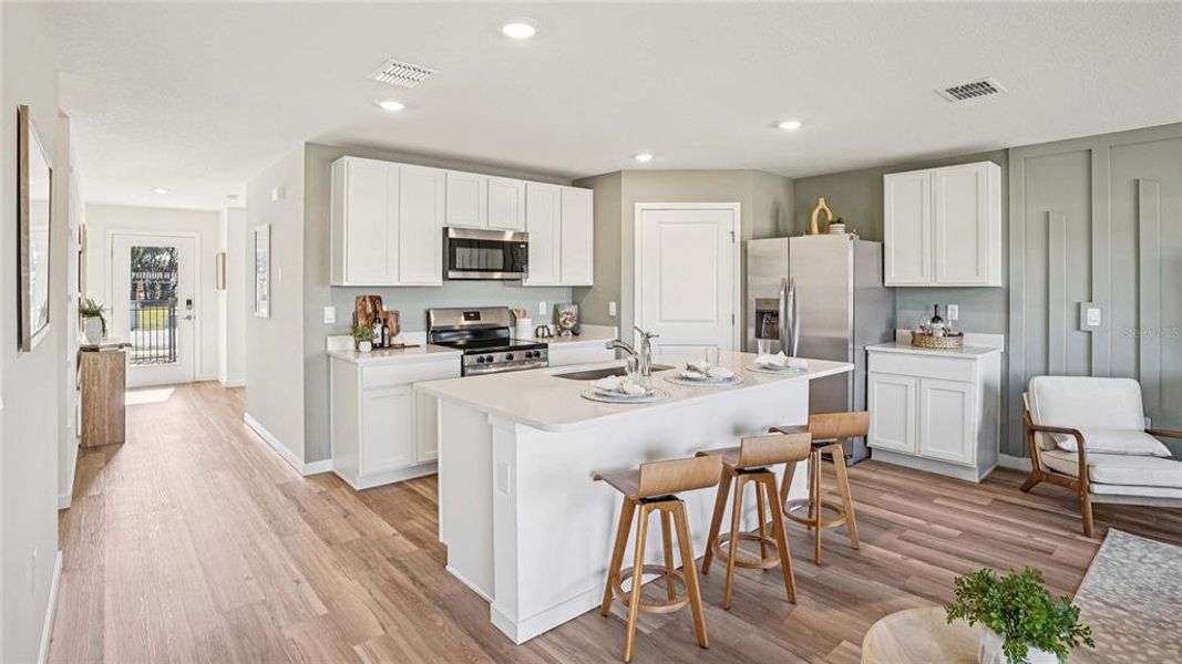 Furnished interior view inside a new home in McGinley Landing, Ocala (Image 12).