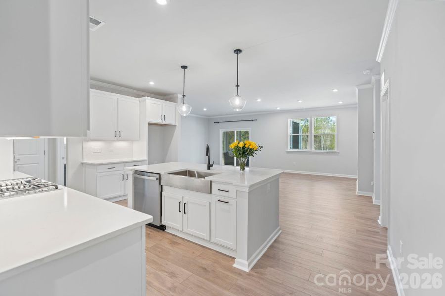 Furnished interior view inside a new home in , Sherrills Ford (Image 6).