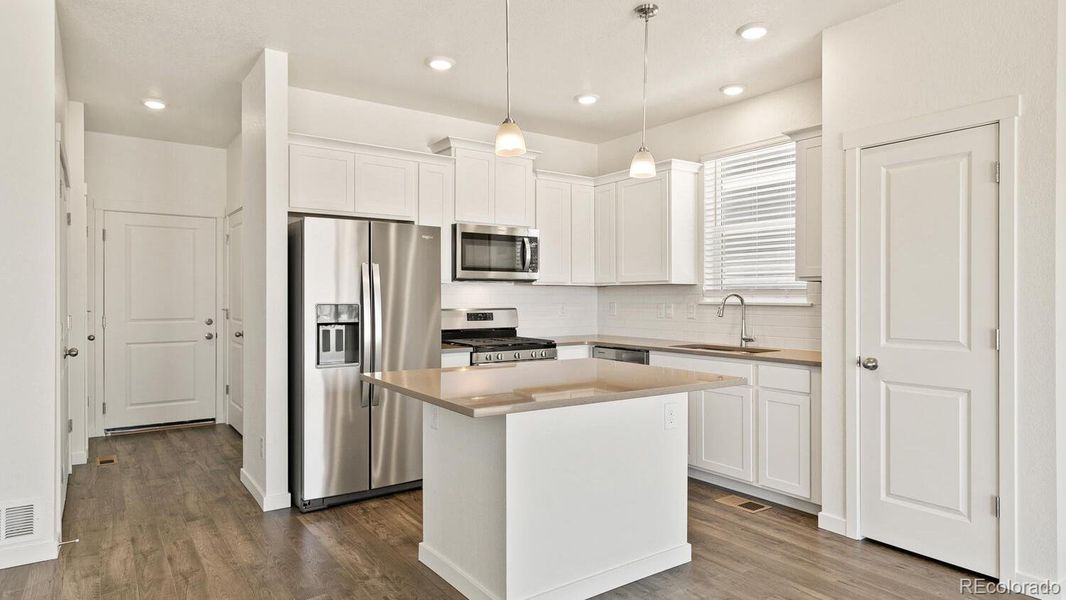 Furnished interior view inside a new home in The Ridge at Lorson Ranch, Colorado Springs (Image 8).