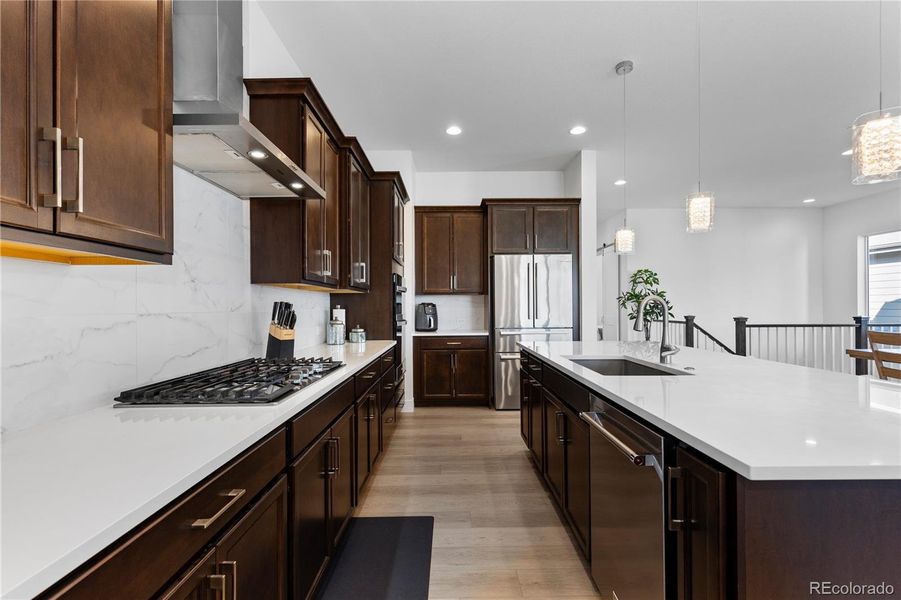 Furnished interior view inside a new home in , Castle Pines (Image 32). Furnished interior view inside a new home in , Castle Pines (Image 32).