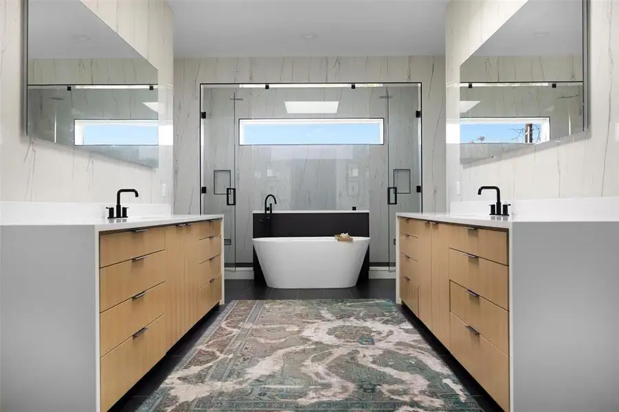 Dual Vanities and Light Up Mirrors