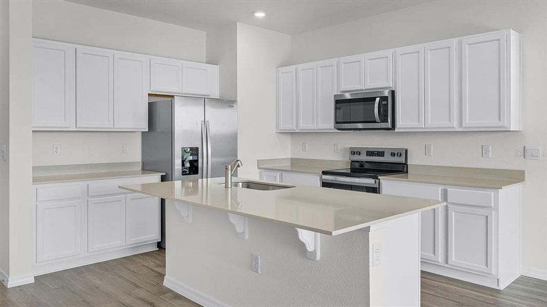 Furnished interior view inside a new home in Harmony at Lake Eloise, Winter Haven (Image 8).