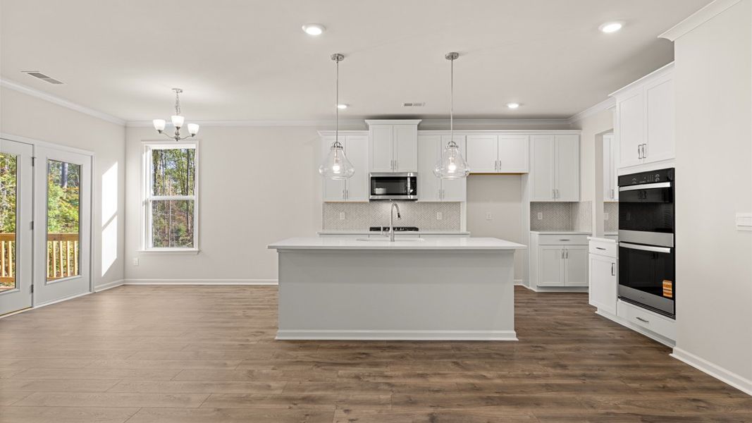 Representative furnished interior of a home built from the Summit by D.R. Horton in The Gates at Pates Creek, Hampton (Image 5).