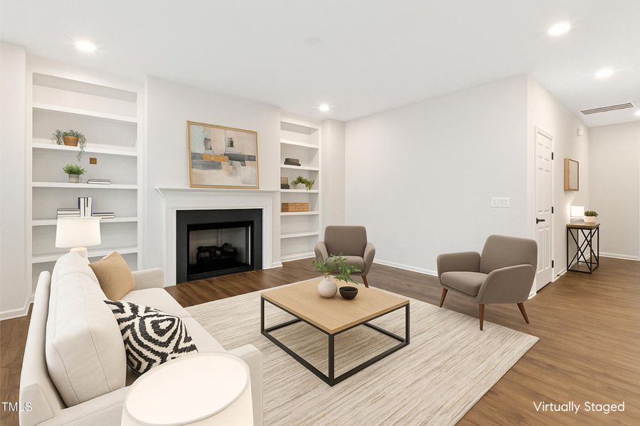 Living Room Staged Living Room Staged