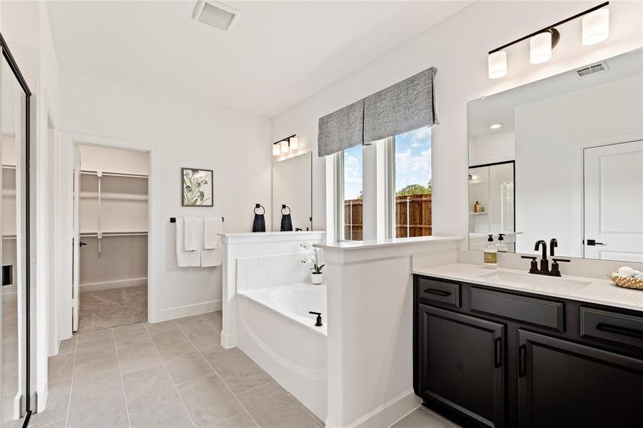 Beazer Homes Enclave at Legacy Hills Laredo Floorplan. This is not a photo of the actual home, but is a photo of the Laredo floorplan.
