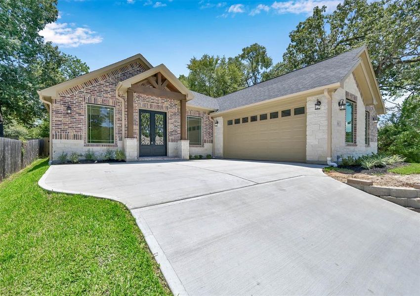 Similar Front Elevation of a Home Built by TX Best Home Builders