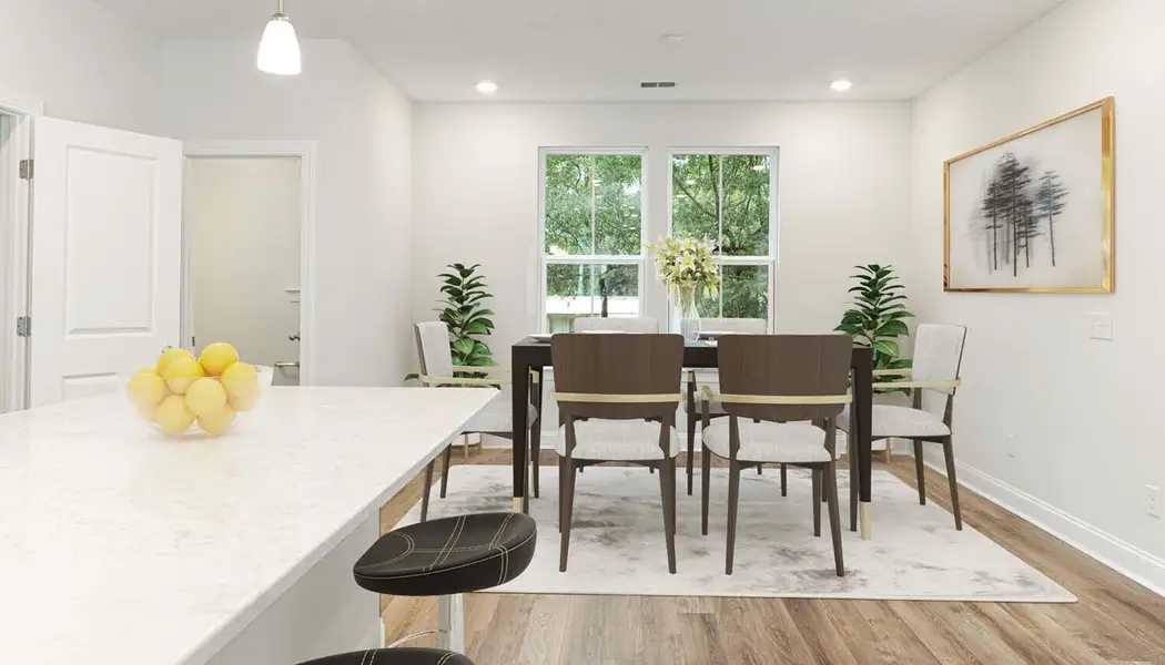 Furnished interior view inside a new home in , North Charleston (Image 4).
