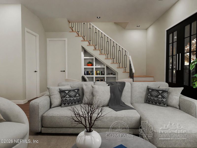 Furnished interior view inside a new home in , Jacksonville (Image 9).
