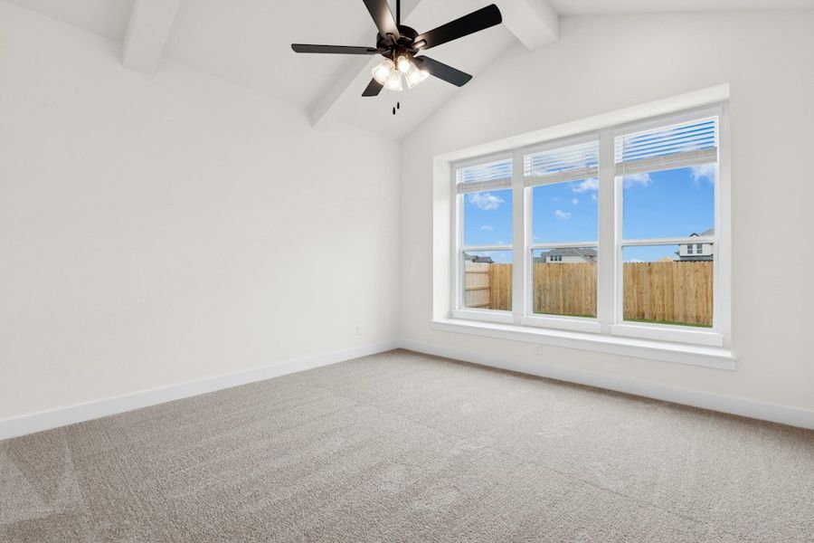 Spacious, unfurnished interior of a new home in Blackhawk, Pflugerville (Image 17).