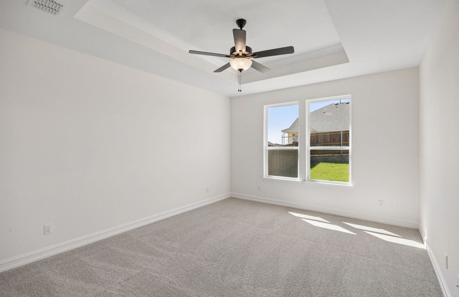 Spacious, unfurnished interior of a new home in Rosemary Fields, Godley (Image 25). Spacious, unfurnished interior of a new home in Rosemary Fields, Godley (Image 25).