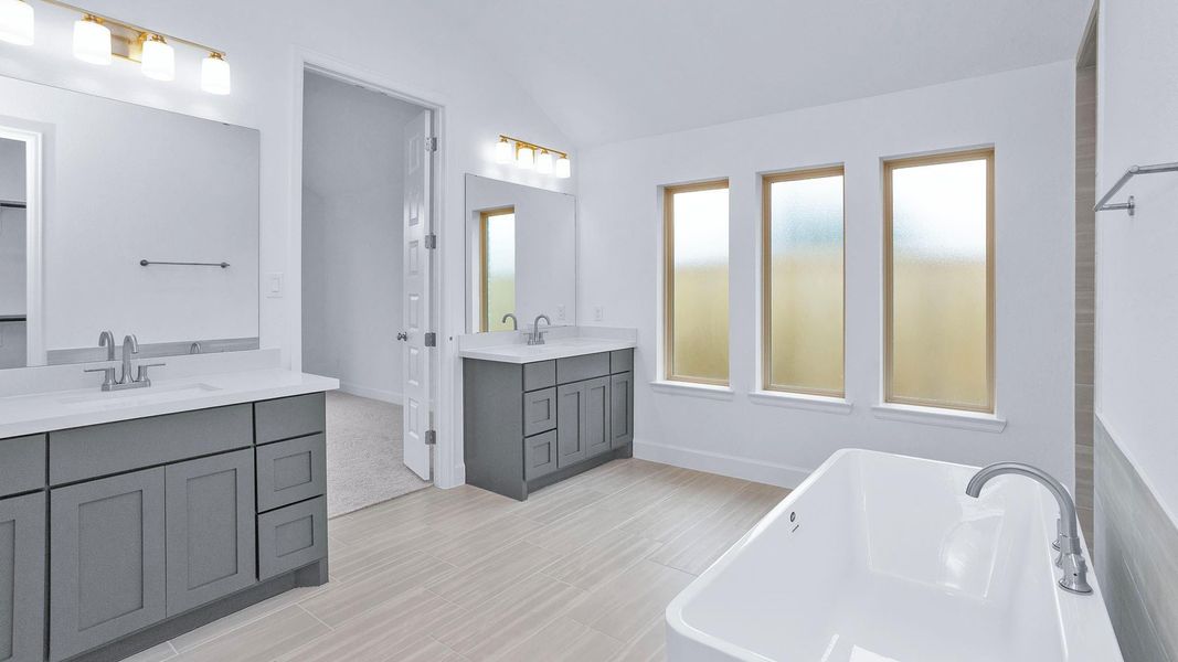 Furnished interior view inside a new home in Kresston, Montgomery (Image 5).
