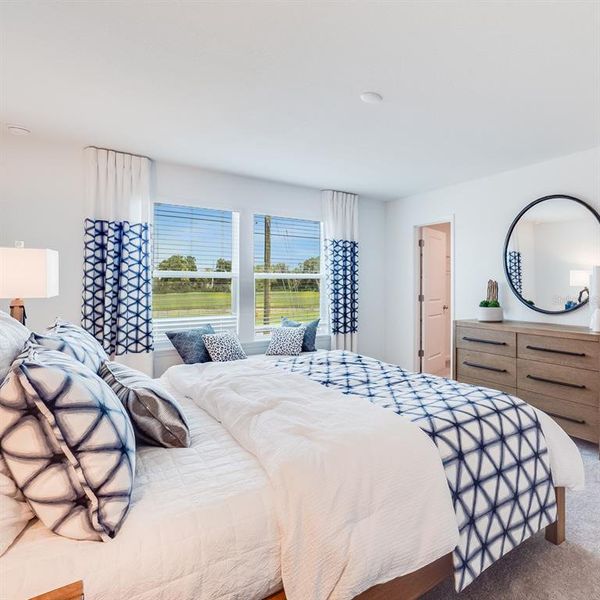 Furnished interior view inside a new home in , Ocala (Image 56).