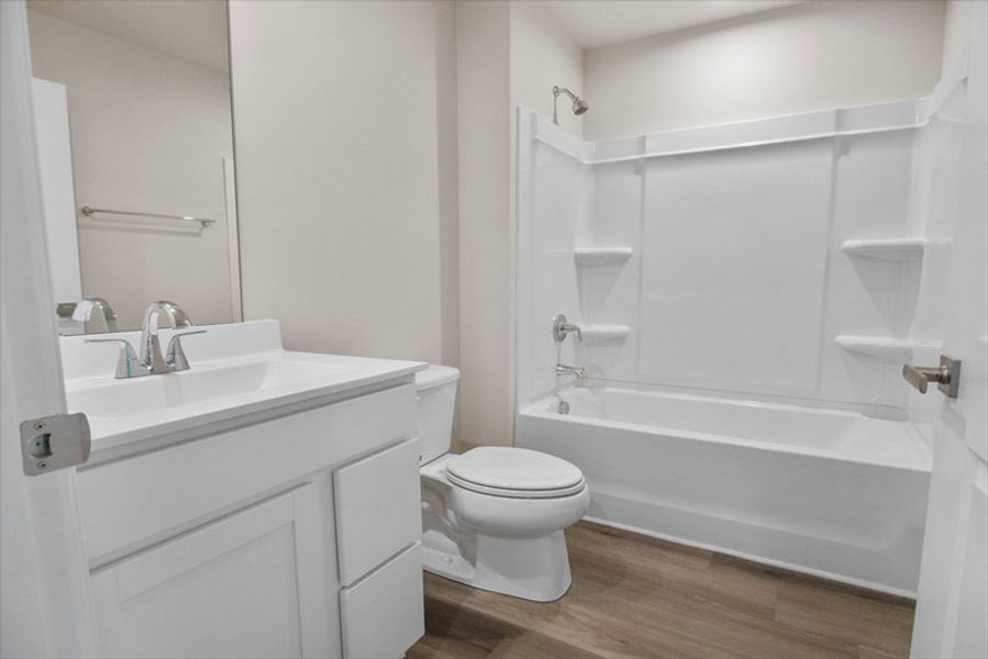 Furnished interior in a model home at Bronson Ridge in Greenwood (Image 11). Furnished interior in a model home at Bronson Ridge in Greenwood (Image 11).