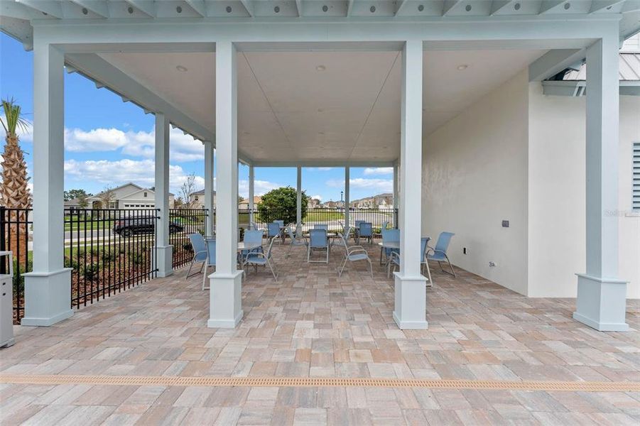 Exterior details and patio area of a home in , Tavares (Image 20).