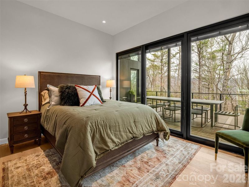 Furnished interior view inside a new home in , Lake Lure (Image 13).