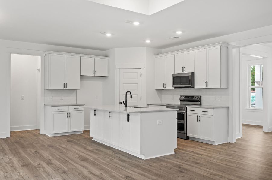 Furnished interior view inside a new home in Charleston County Homes, Charleston (Image 7). Furnished interior view inside a new home in Charleston County Homes, Charleston (Image 7).