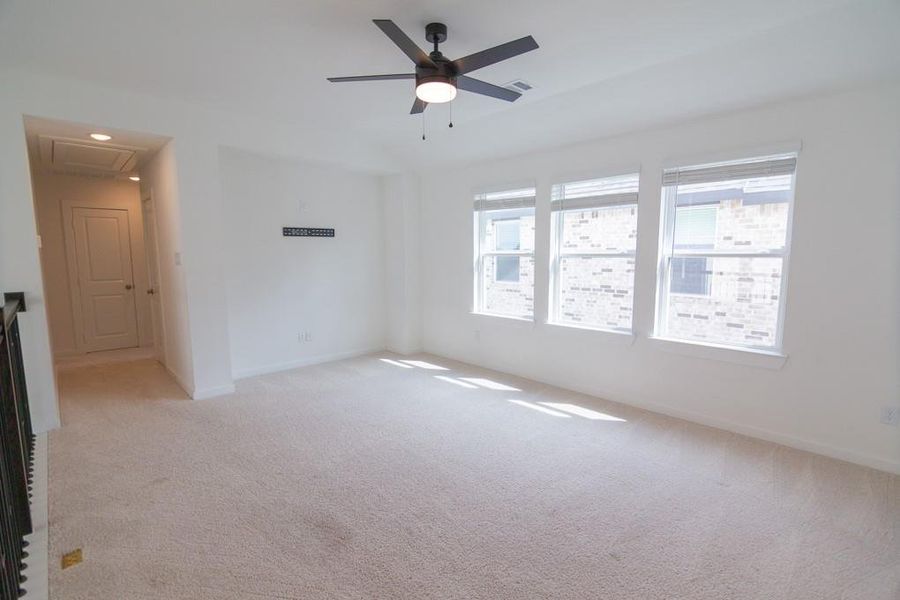 Spacious, unfurnished interior of a new home in , Cypress (Image 18).