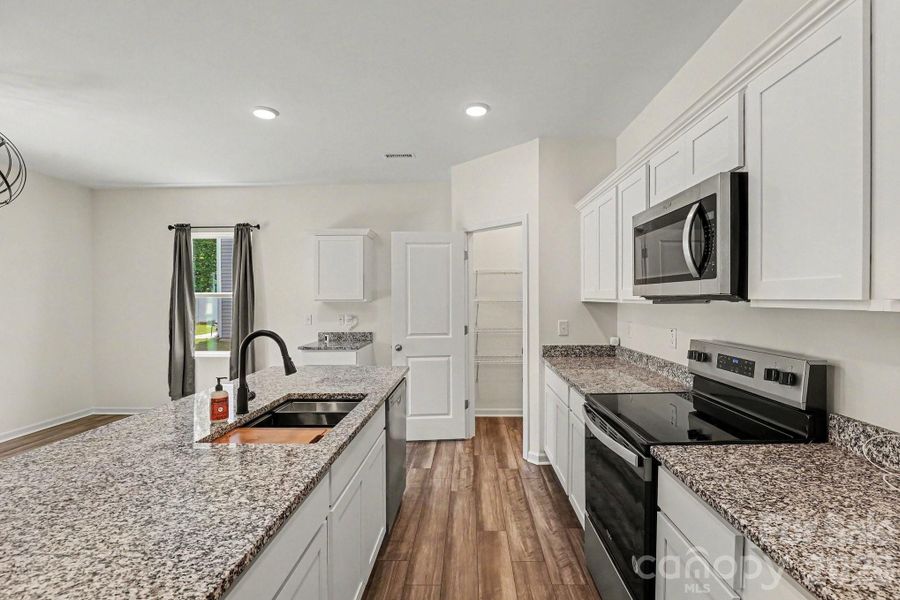 Furnished interior view inside a new home in , Angier (Image 6).