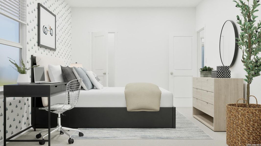 Furnished interior view inside a new home in Gatehouse, New Braunfels (Image 3).