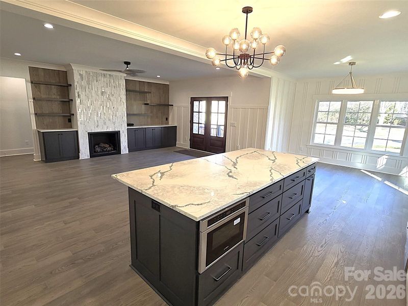 Furnished interior view inside a new home in , Hickory (Image 17).
