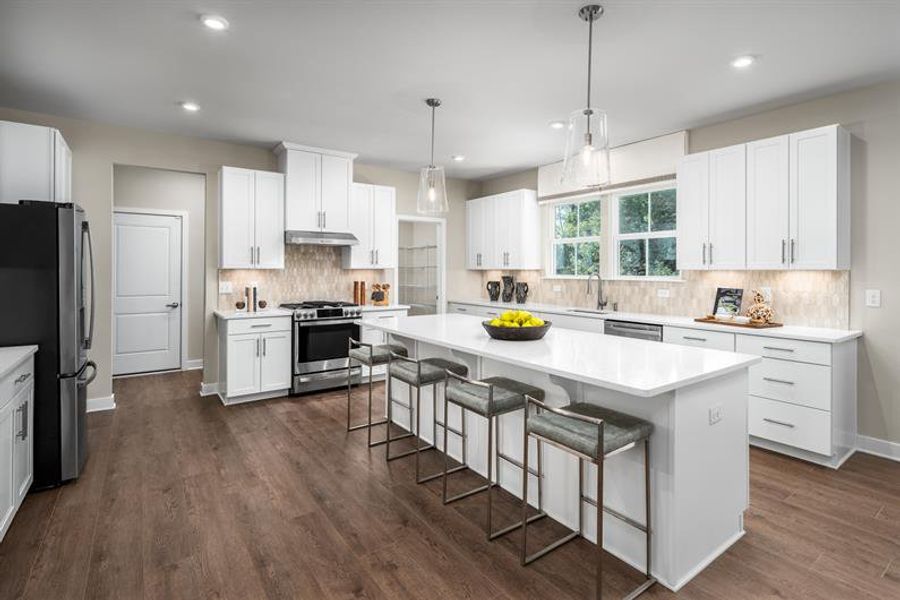 Representative furnished interior of a home built from the Corsica by Ryan Homes in Muirwood, Murfreesboro (Image 3).