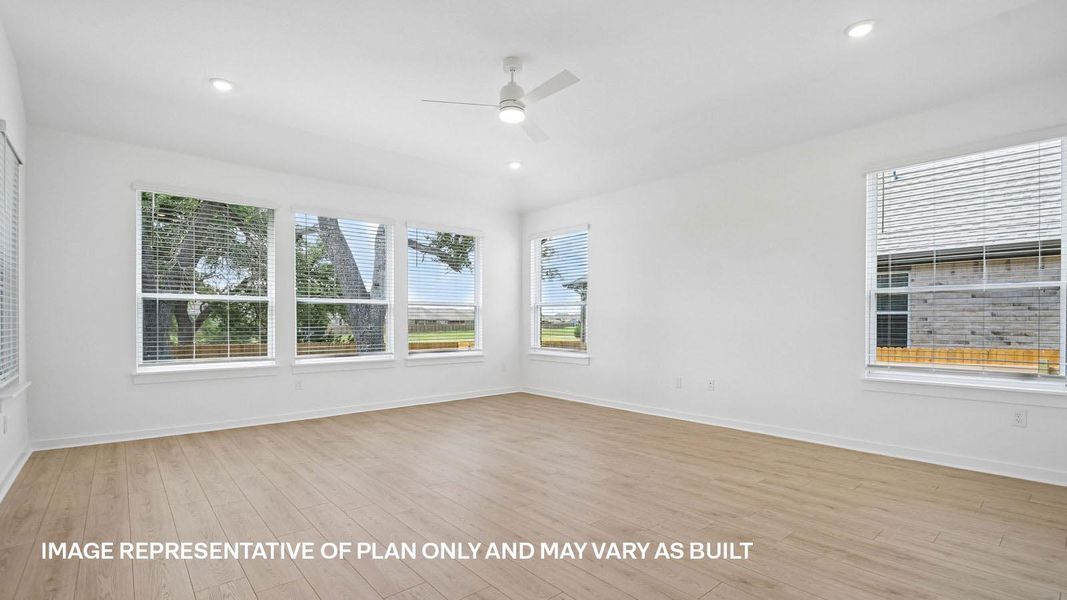 Spacious, unfurnished interior of a new home in Rosenbusch Ranch, Leander (Image 22). Spacious, unfurnished interior of a new home in Rosenbusch Ranch, Leander (Image 22).
