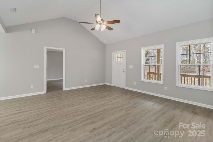 Spacious, unfurnished interior of a new home in , Clover (Image 7). Spacious, unfurnished interior of a new home in , Clover (Image 7).