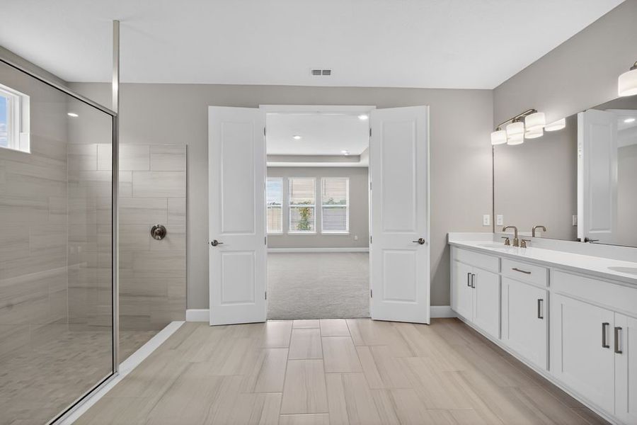 Furnished interior view inside a new home in Headwaters at Lofton Creek, Yulee (Image 7).