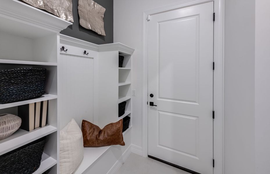 Furnished interior view inside a new home in Avondale at Avenir, Palm Beach Gardens (Image 13).