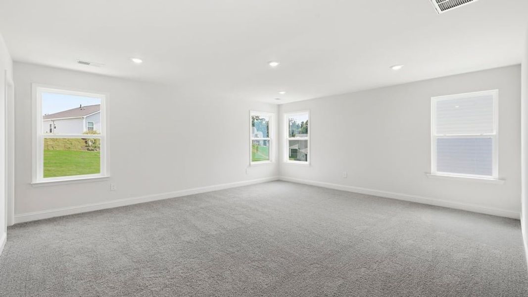 Spacious, unfurnished interior of a new home in Briargate, Fountain Inn (Image 33). Spacious, unfurnished interior of a new home in Briargate, Fountain Inn (Image 33).