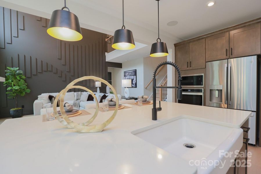 Close-up of interior finishes inside a home in , Waxhaw (Image 18).