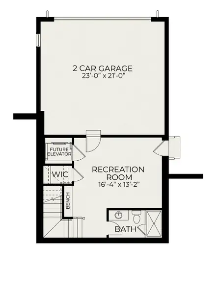 2D floor plan layout of this home in Pinecrest, Durham, NC (Image 3).