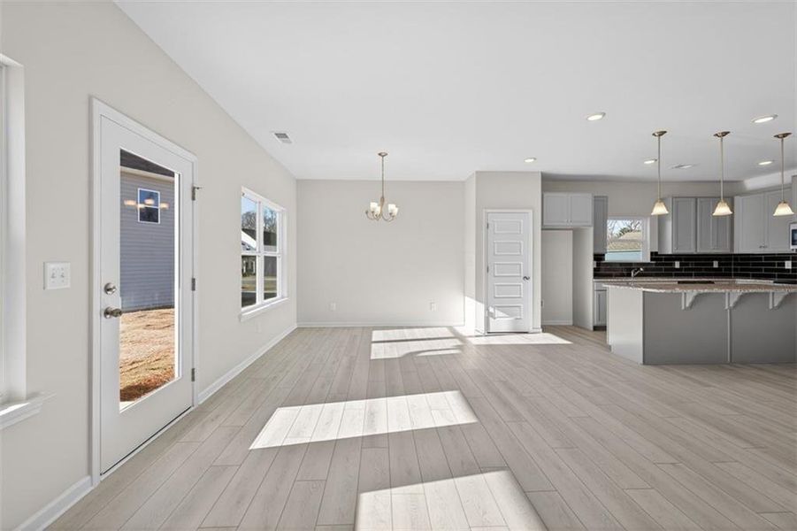 Spacious, unfurnished interior of a new home in Roxeywood Park, Winder (Image 20).