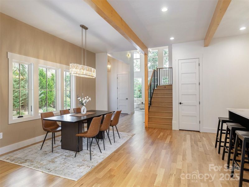 Furnished interior view inside a new home in , Asheville (Image 3).